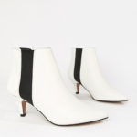 boots blanche femme